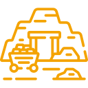 Mining and metals industry monitoring icon