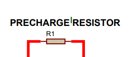 Pre-Recharge resistor