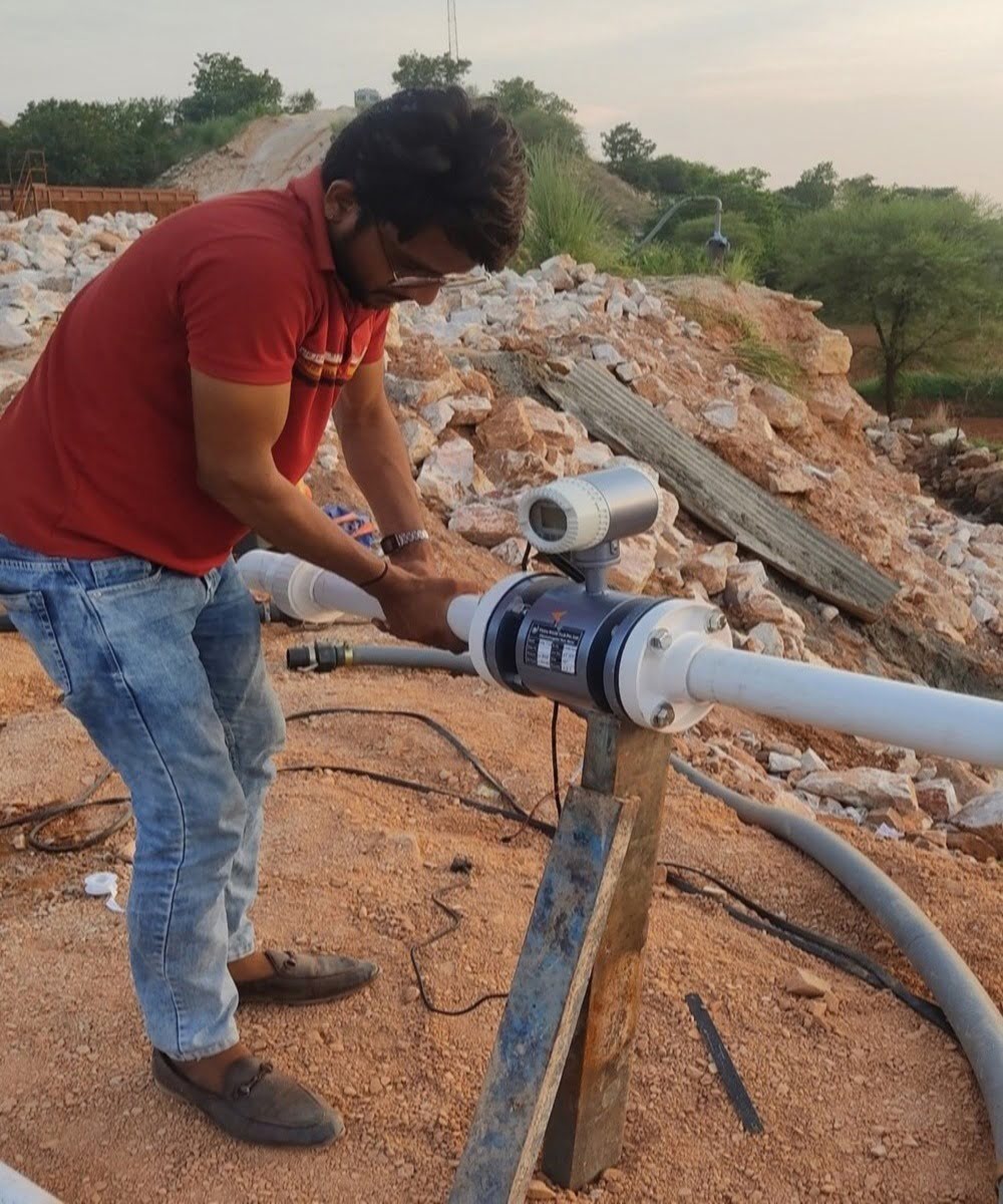 Industrial Electromagnetic flow meter