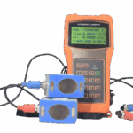 Portable ultrasonic flow meter by Vision World Tech Pvt. Ltd. for accurate flow measurement in India