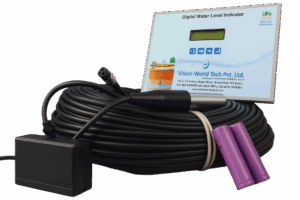 Piezometer with Digital Water Level Recorder (DWLR) for accurate groundwater monitoring in India