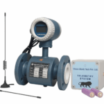 VIFLOW electromagnetic flow meter with telemetry system by Vision World Tech Pvt. Ltd., showcasing real-time flow monitoring capabilities for industrial applications.