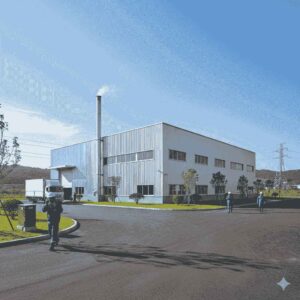 Smart water monitoring system installed by Vision World Tech Pvt. Ltd. for Aashadeep Group ensuring accurate flow measurement and real-time data reporting.