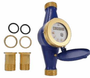 Woltman type water meter for accurate flow measurement in India