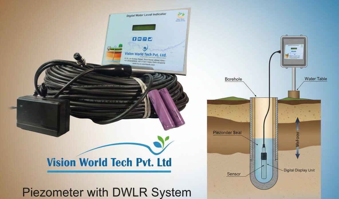 CGWA Based Piezometer & DWLR - VISION WORLD TECH PVT LTD