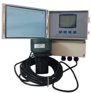 Open channel ultrasonic flowmeter