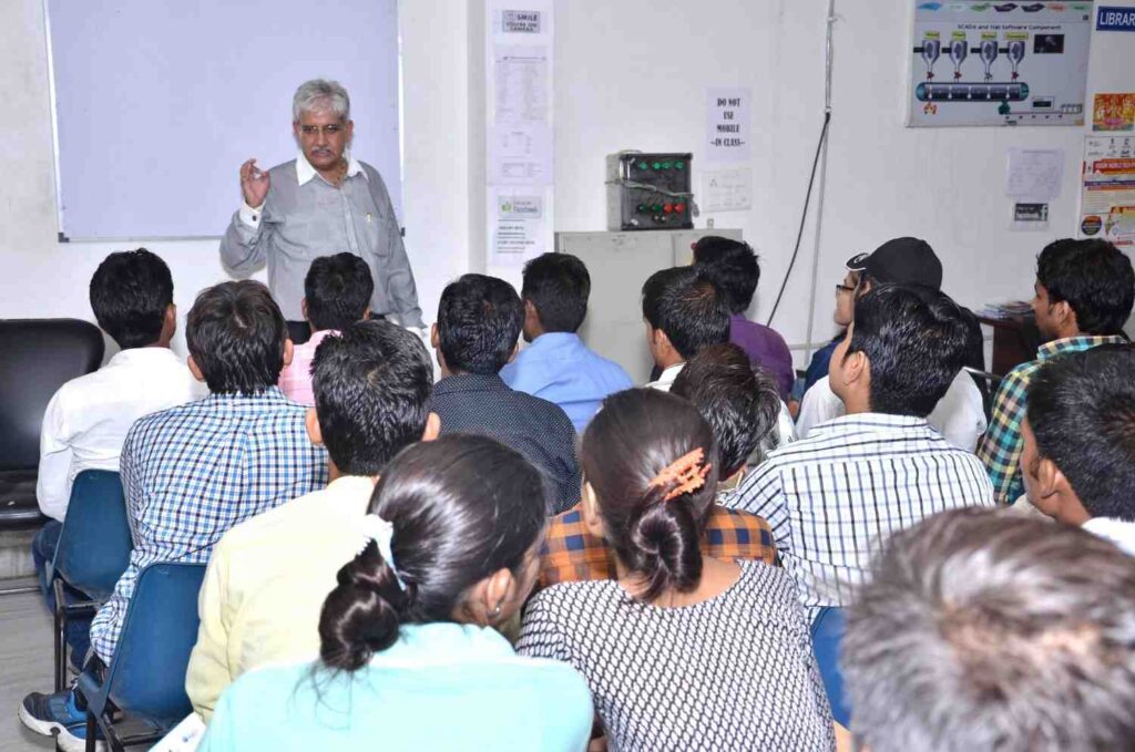 training class Training class on flow meter installation, telemetry systems, and industrial