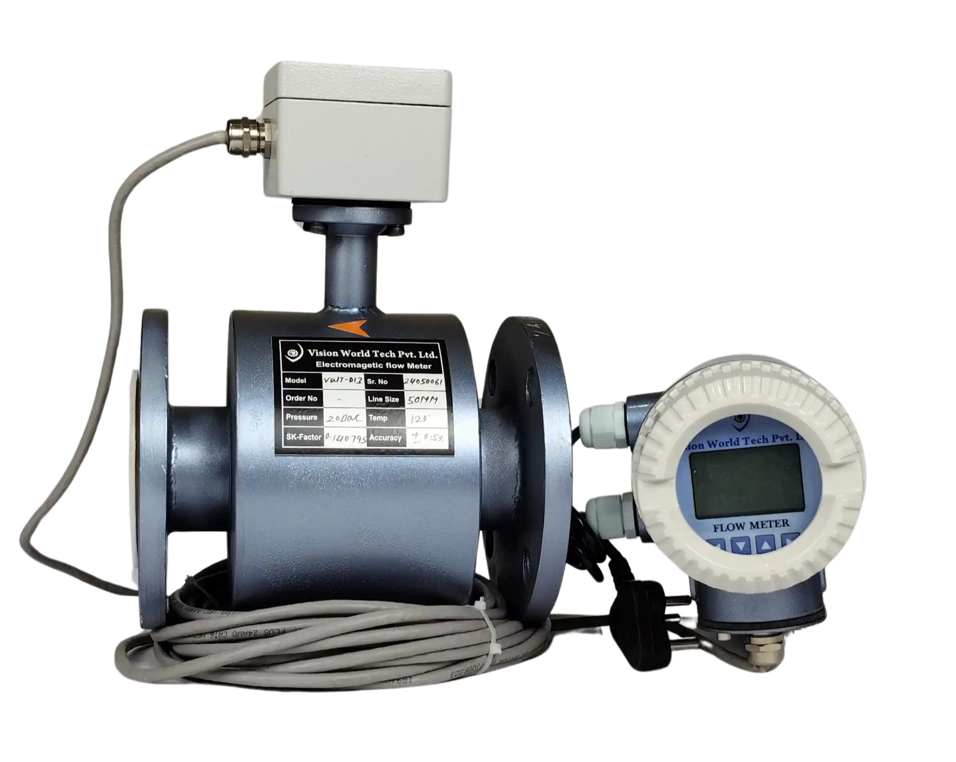 Remote-type-electromagnetic-flow-meter