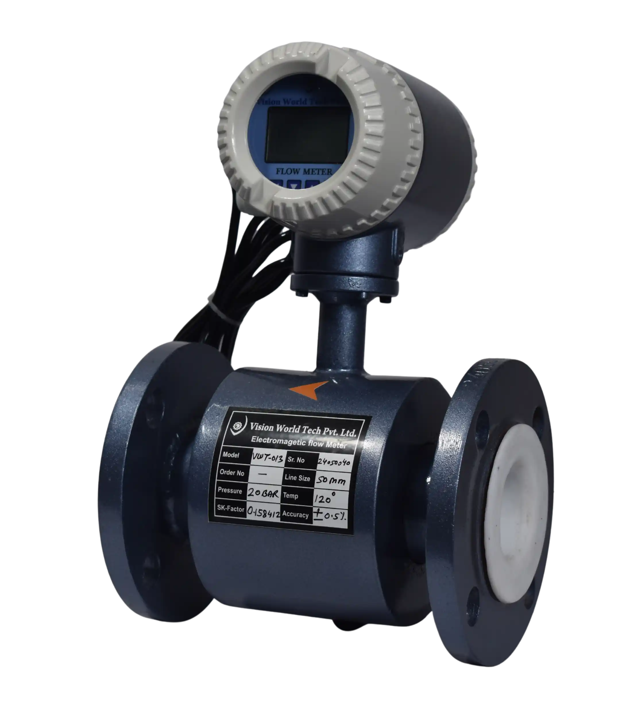 electromagnetic flow meter manufacturer in india- vision world tech